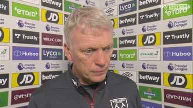 Moyes thrilled with point against Brighton | 'We had best chance of the game'