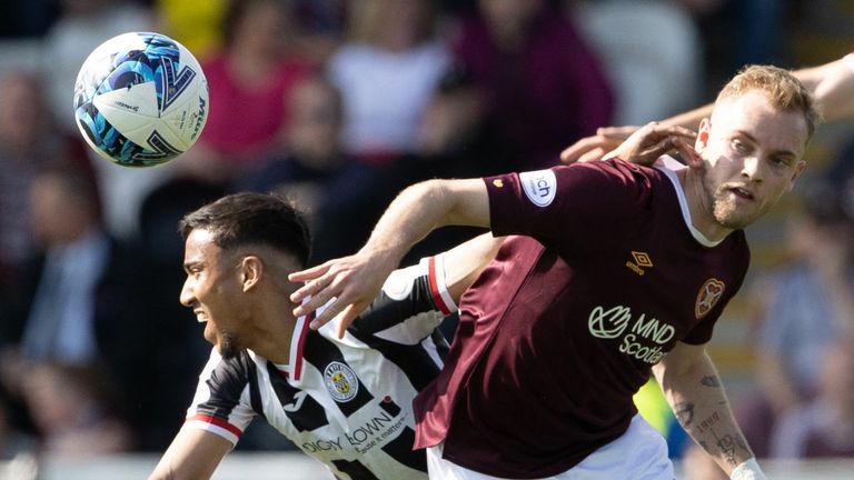 St Mirren&#39;s Keanu Baccus (left) and Hearts&#39; Nathaniel Atkinson (right) are going to the Asian Cup with Australia