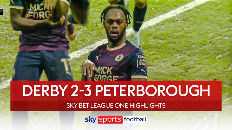 Derby 2-3 Peterborough