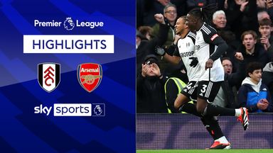 Arsenal suffer back-to-back defeats with loss at Fulham