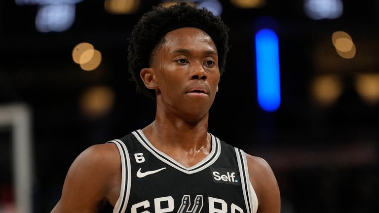 The NBA suspended former San Antonio Spurs guard Joshua Primo for four games without pay for conduct detrimental to the league