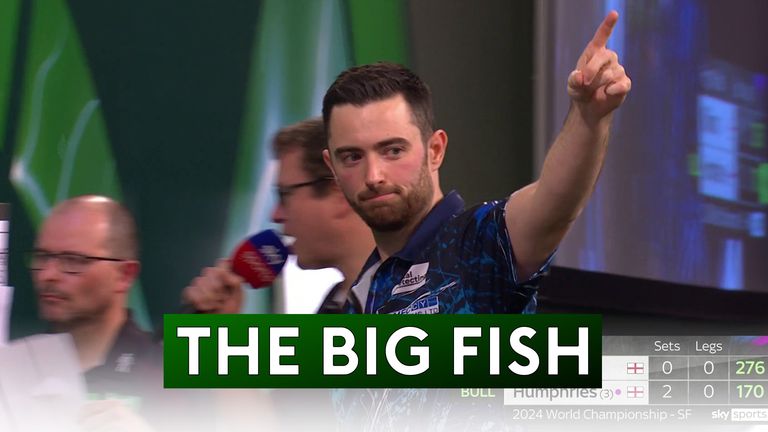 Humphries reels in &#39;The Big Fish&#39; at Ally Pally! 