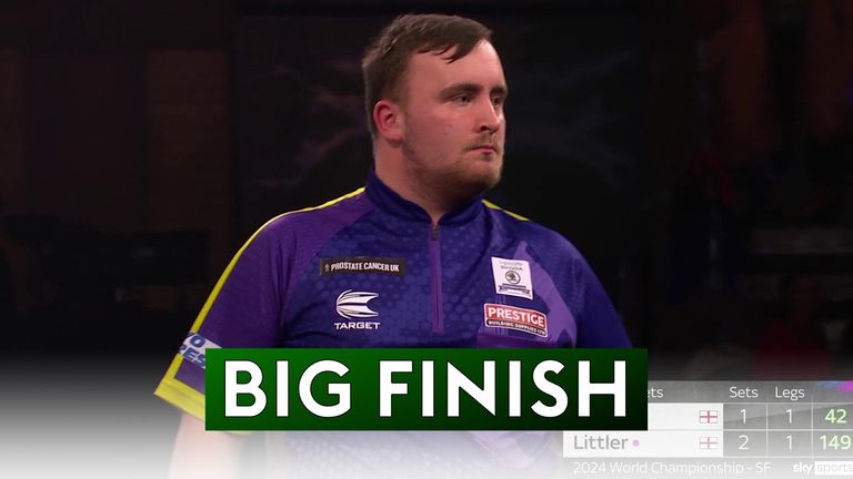 The teenager nails an incredible 147 finish during his semi-final with Cross